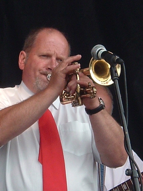 trumpet player